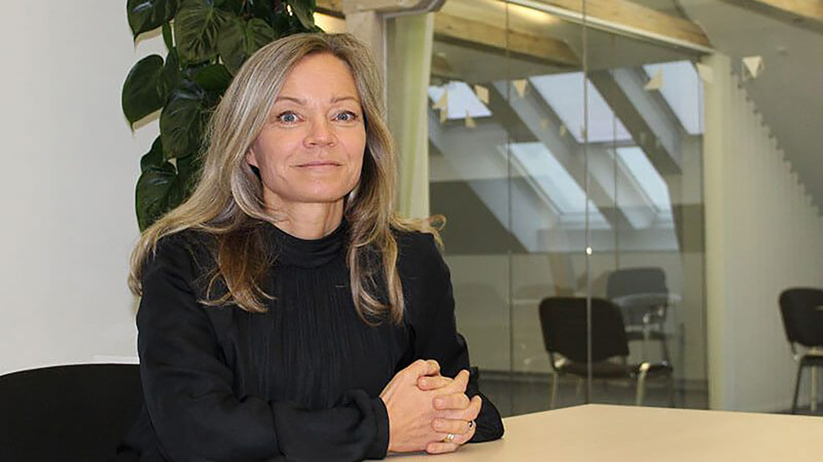 Kvinden fra artiklen om Siteimprove på arbejde